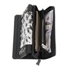 Trinity Ranch Hair-On Cowhide Collection Wallet - Black