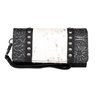 Trinity Ranch Floral Tooled Collection Wallet - Black