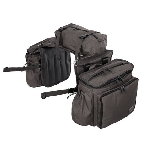 Reinsman Deluxe Saddle Bag - Black