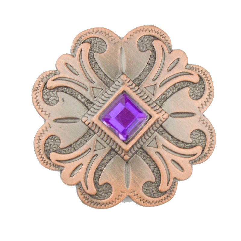 Purple Cross Concho