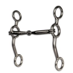EQUISENTIAL PERFORMANCE LONG SHANK BIT - SMOOTH SNAFFLE