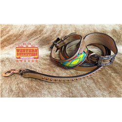 Ruidoso Dog Collar and Matching Leash