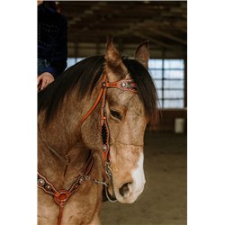 Black Silverado Headstall & Breast Collar Set