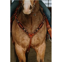 Black Silverado Headstall & Breast Collar Set