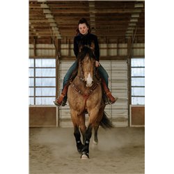 Black Silverado Headstall & Breast Collar Set