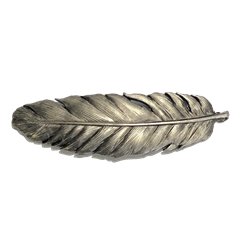 Antique Silver Feather Concho