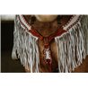 Ponderosa Headstall and Fringe Breast Collar Set